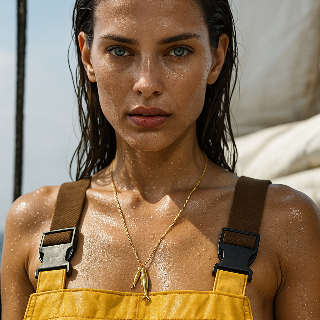 Clifton Double Fish Necklace
