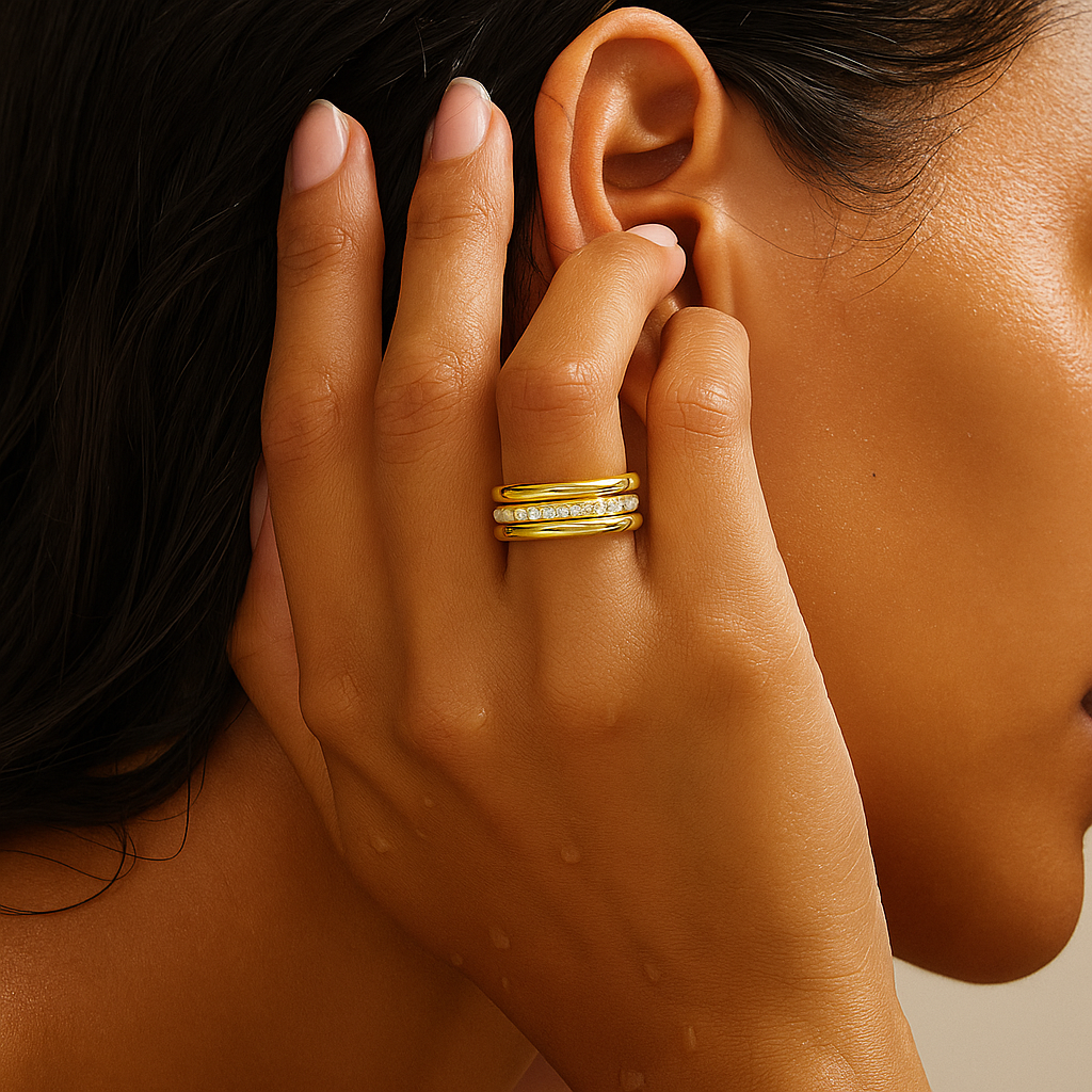 Percy Triple Ring Set