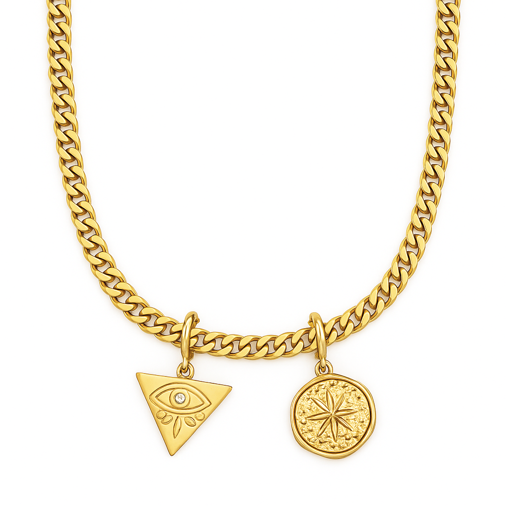 Adhara Cuban Chain Necklace