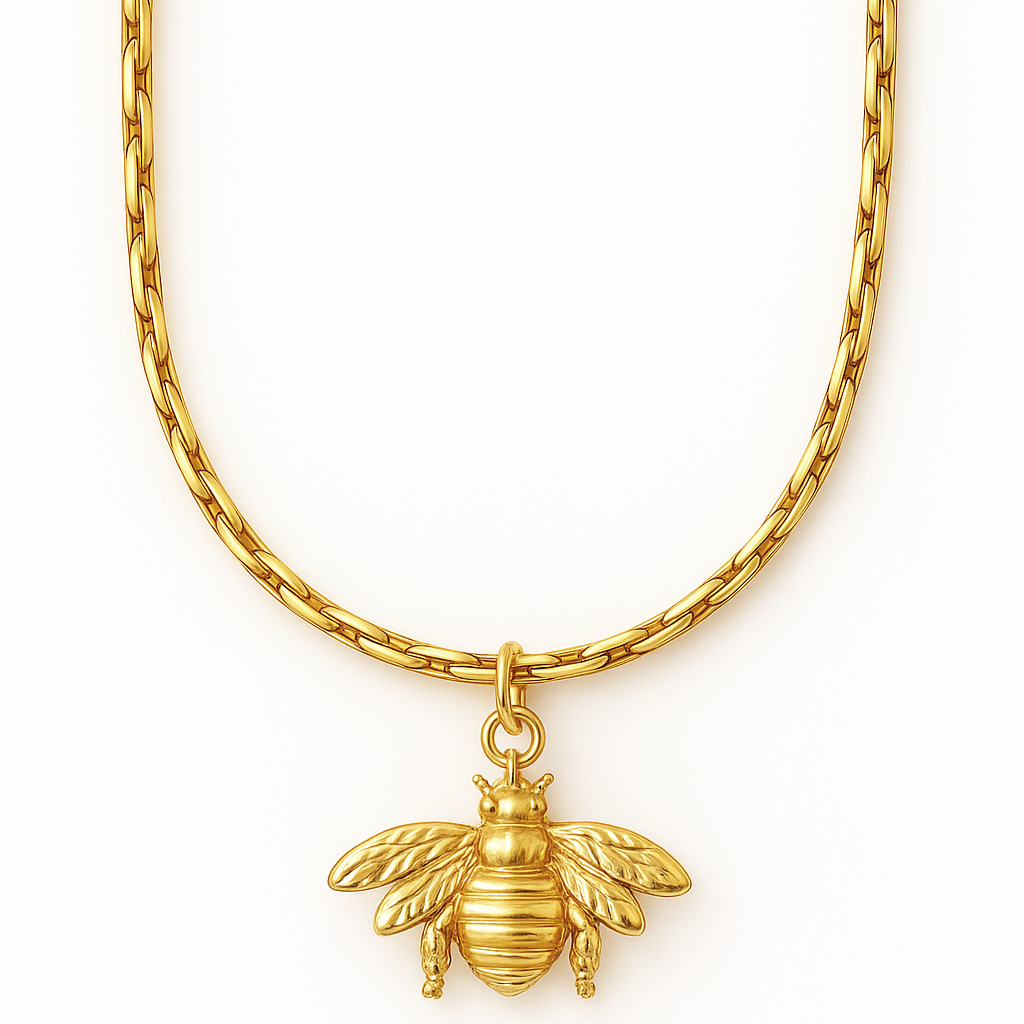 Anya Rectangular Box Chain Necklace