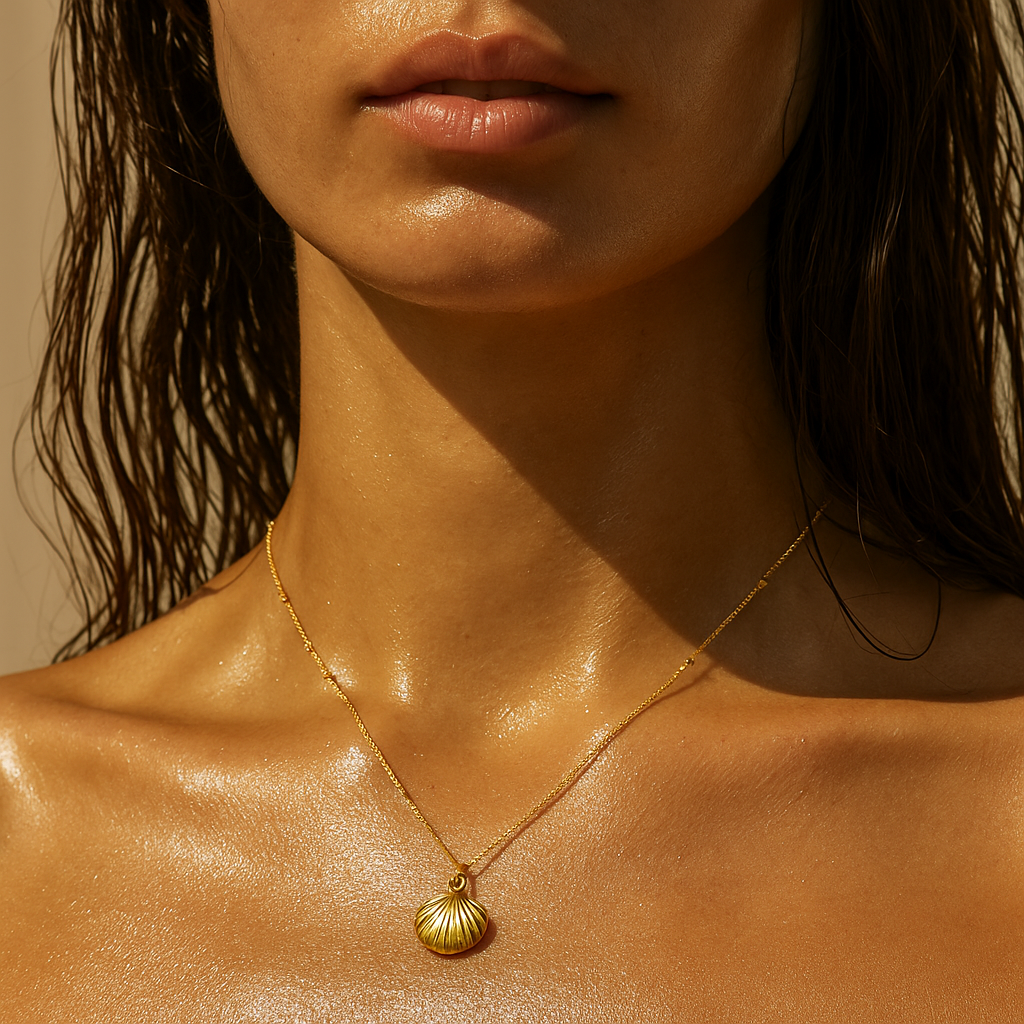Georgina Shell Pendant Necklace