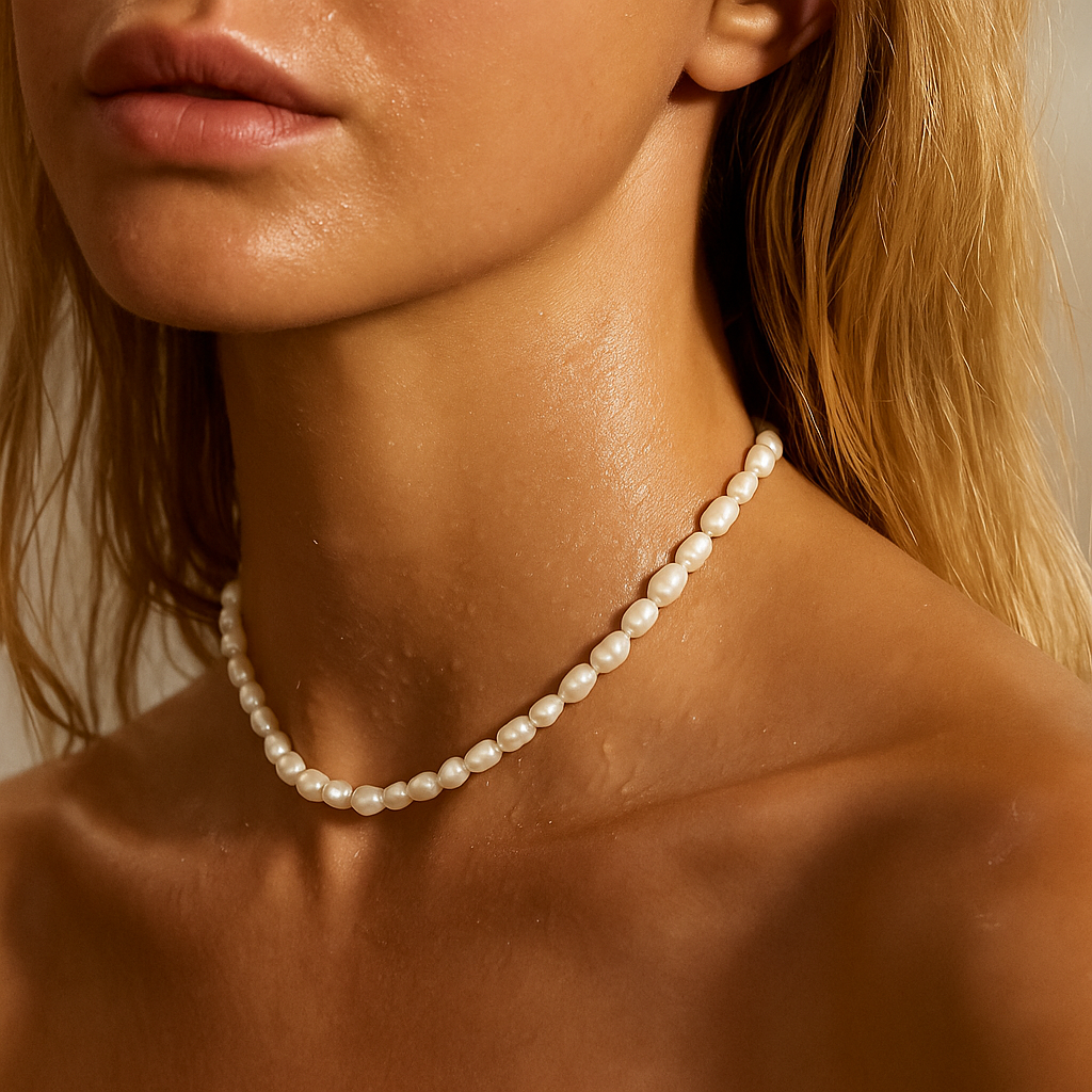 Joza Pearl Choker Necklace