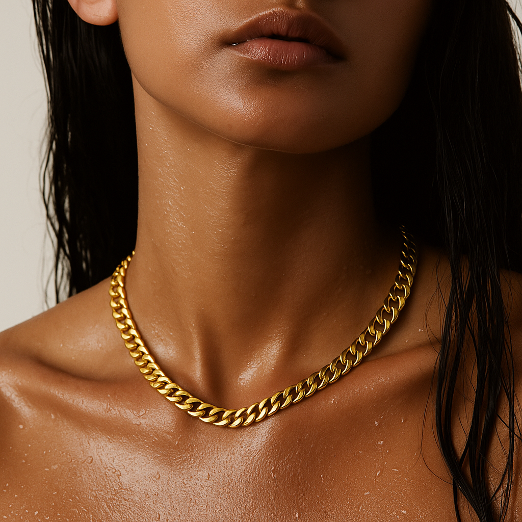 Liam Cuban Chain Necklace