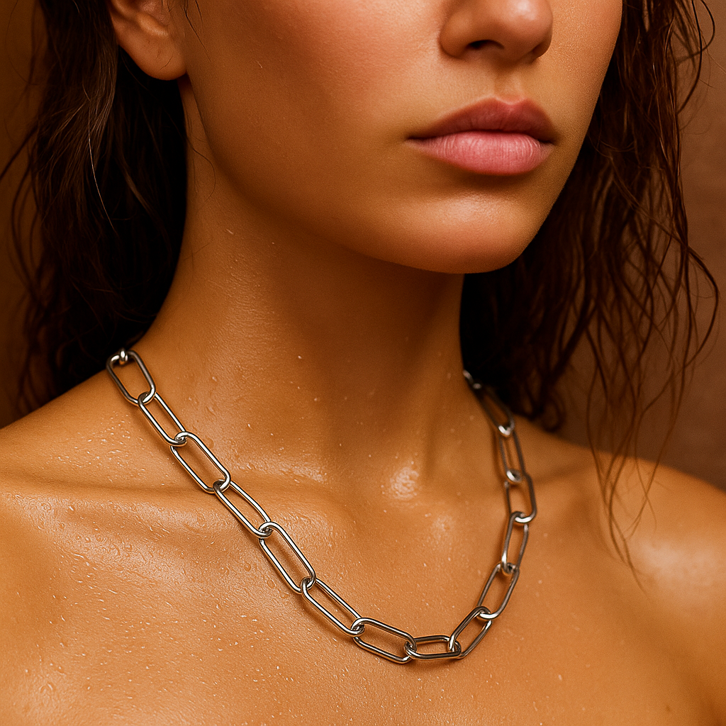 Carla Paperclip Chain Necklace