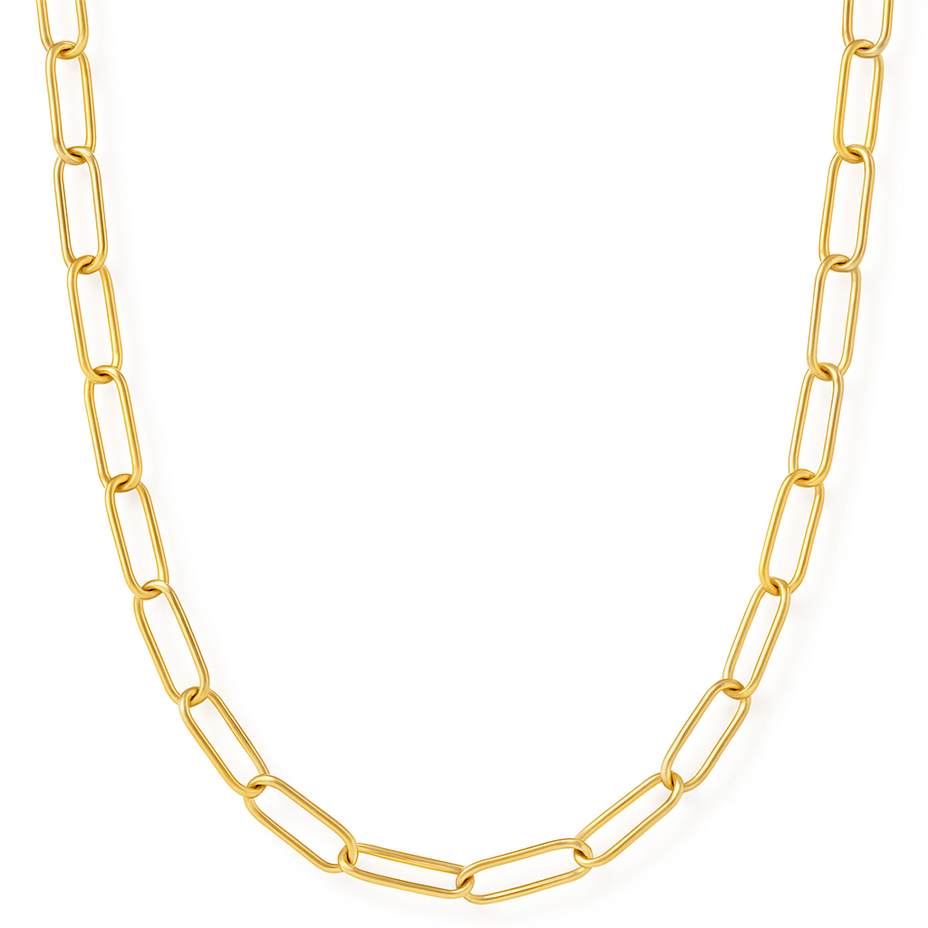Jayden Paper Clip Chain Necklace