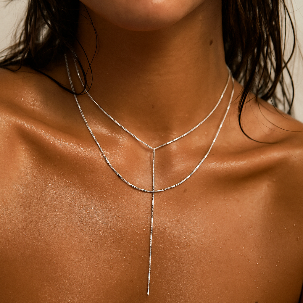 Camilla Dainty Lariat Chain Necklace