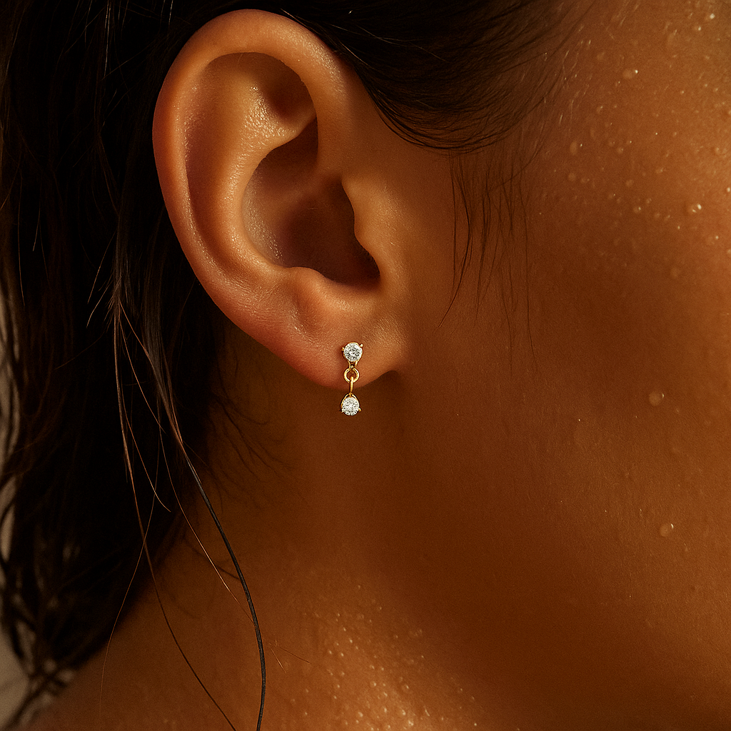 Evanora Double Drop Earring