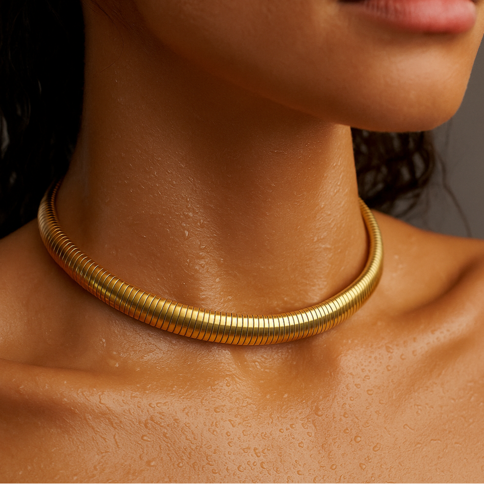 Sandra Coil Chain Necklace