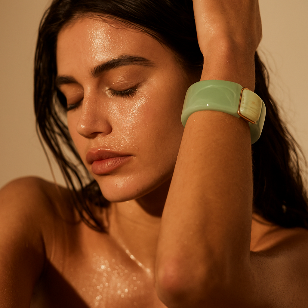 Ziva Acrylic Bangle Bracelet