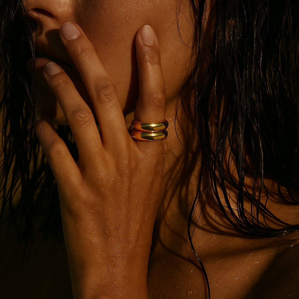 Rhett Double Layered Ring