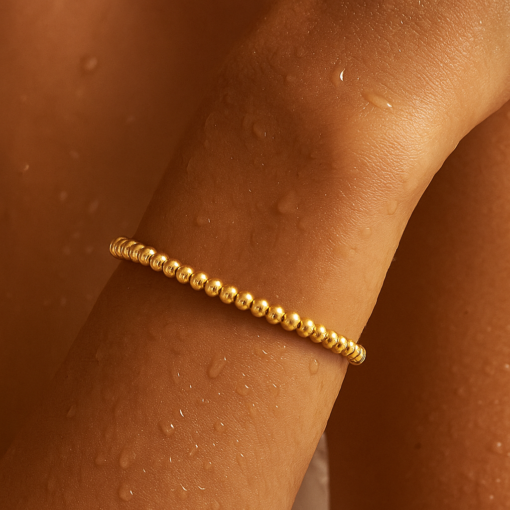 Scarlett Beaded Bangle Bracelet