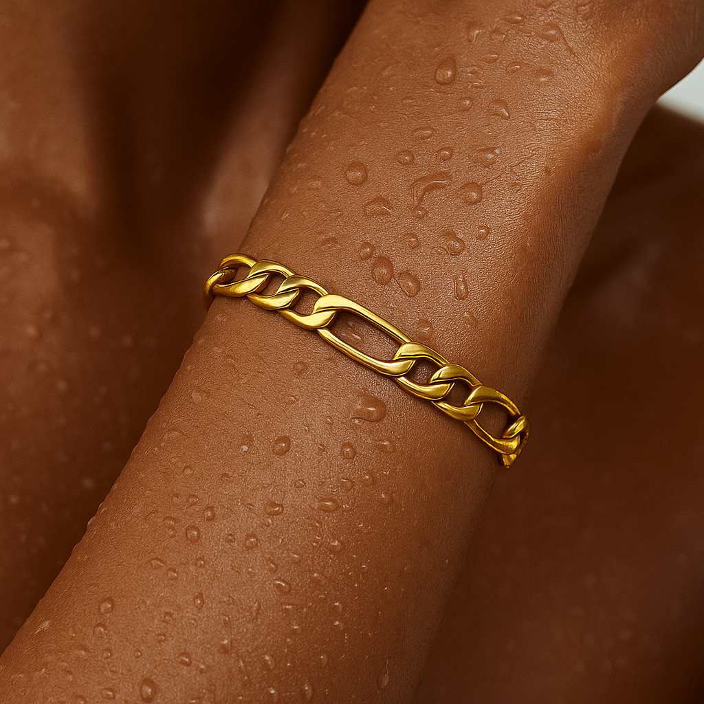 Rhea Figaro Chain Bracelet