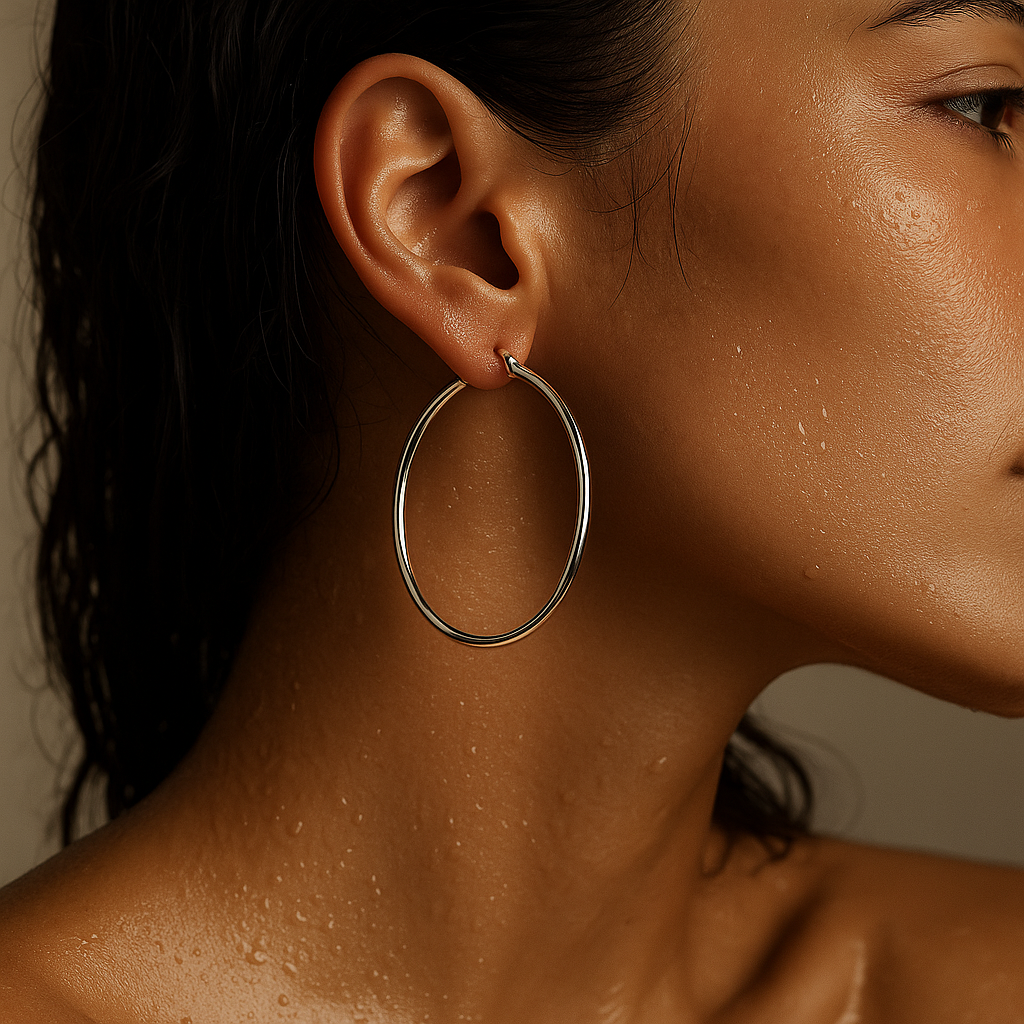Laurette Large Hoop Earring