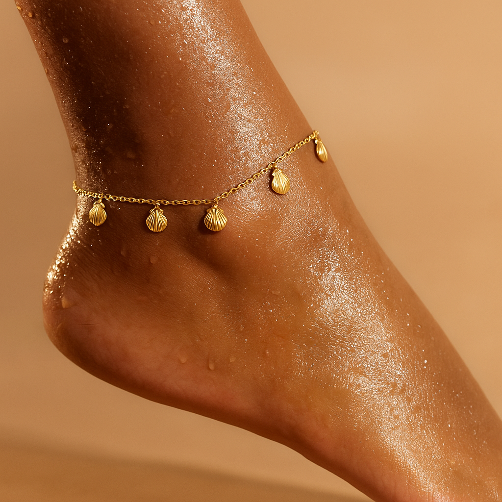 Regina Shell Anklet