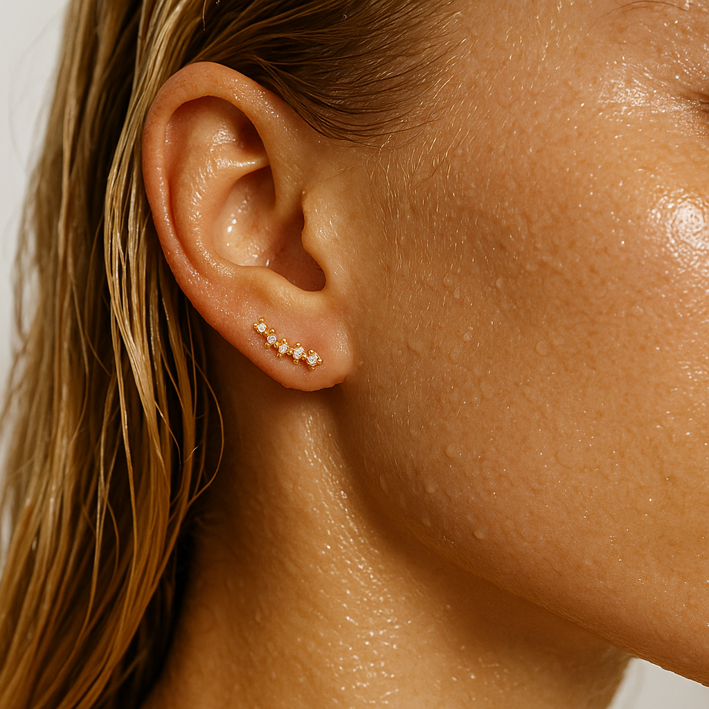 Lolita Climber Stud Earring