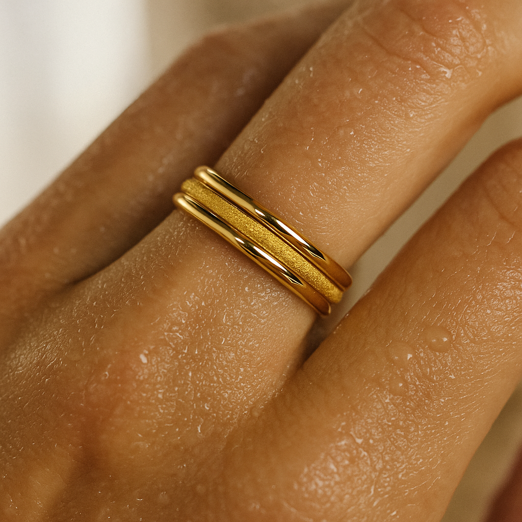 Micah Triple Ring Set
