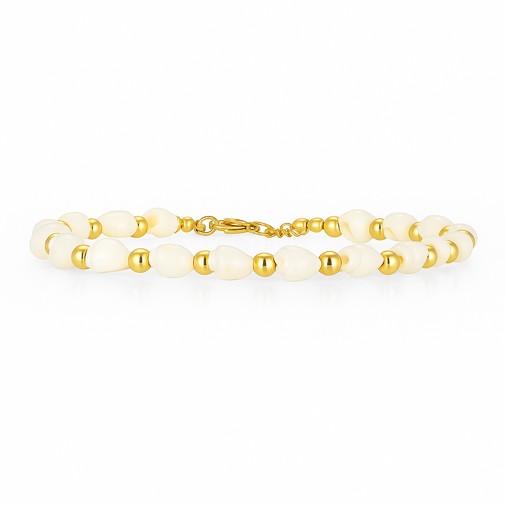 Regis Shell Anklet