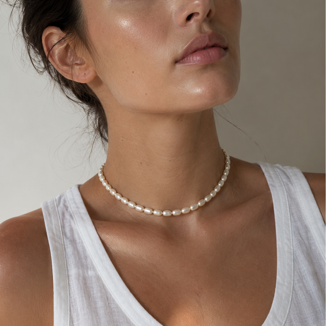 Joza Pearl Choker Necklace