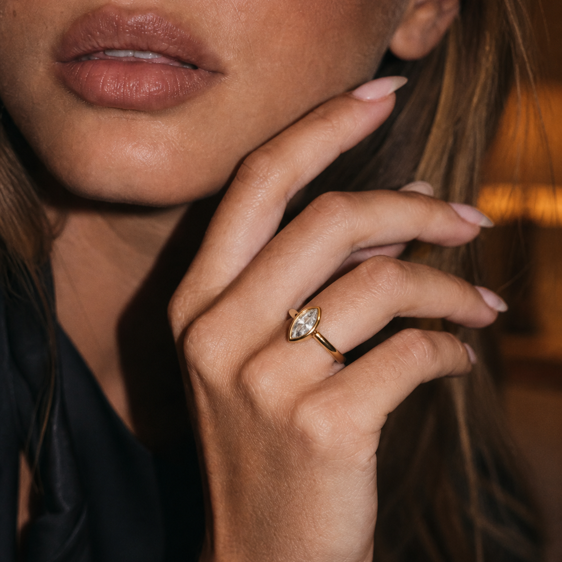 Kit Marquise Bezel Ring