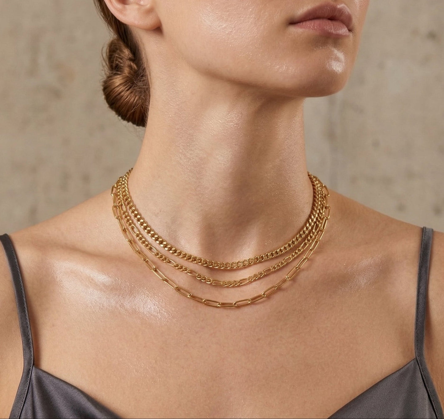 Nola Multi Chain Necklace