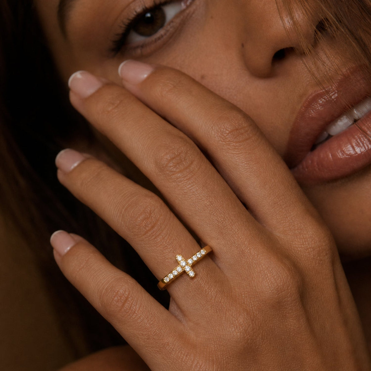 Brooks Sideways Cross Ring