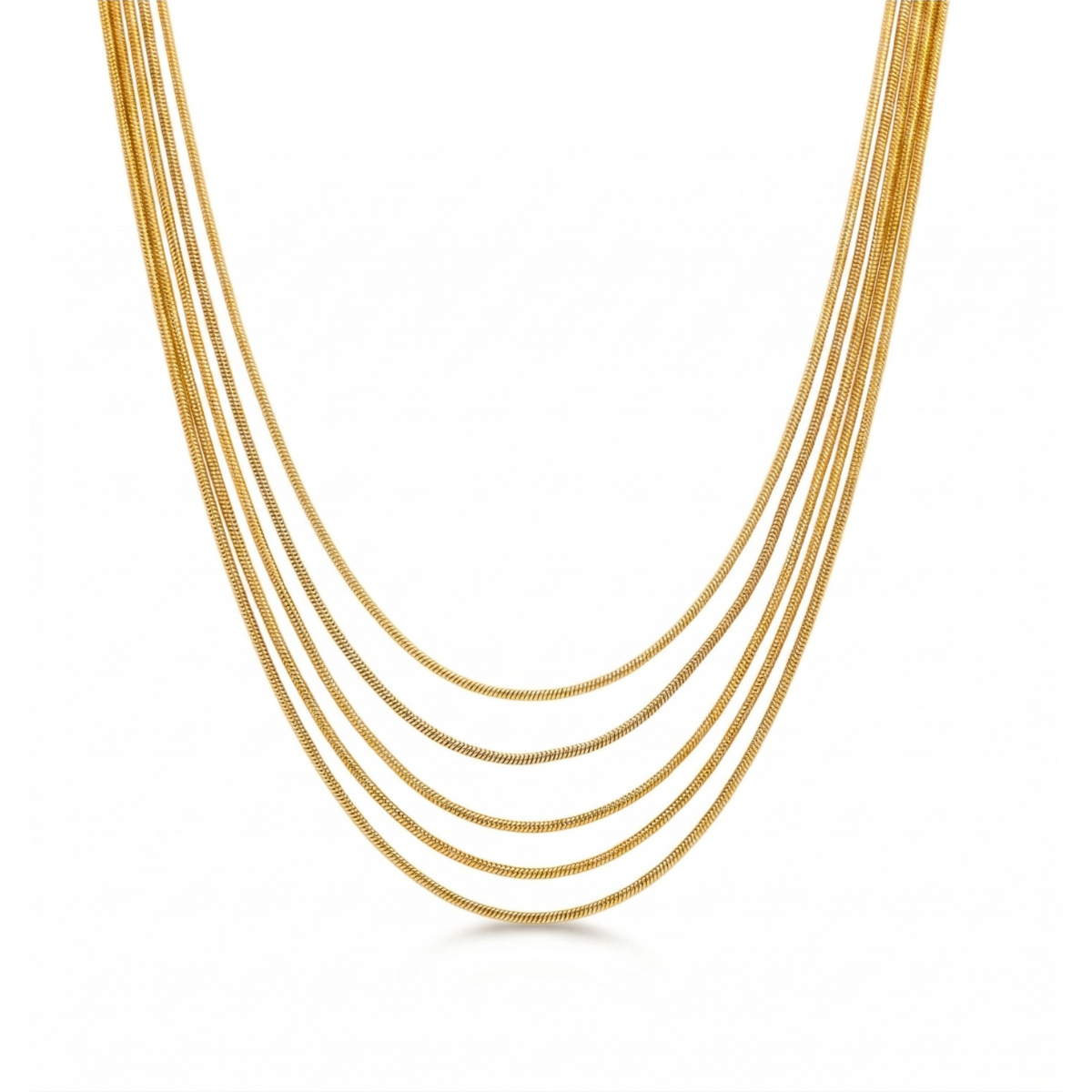 Justine Layered Chain Necklace