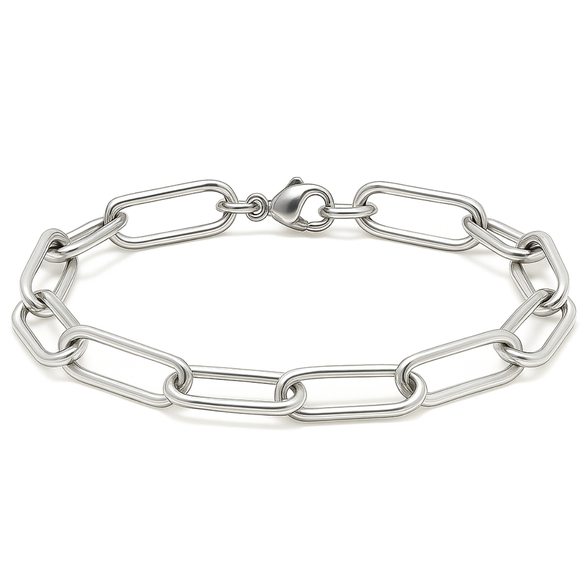 Carla Paper Clip Chain Bracelet