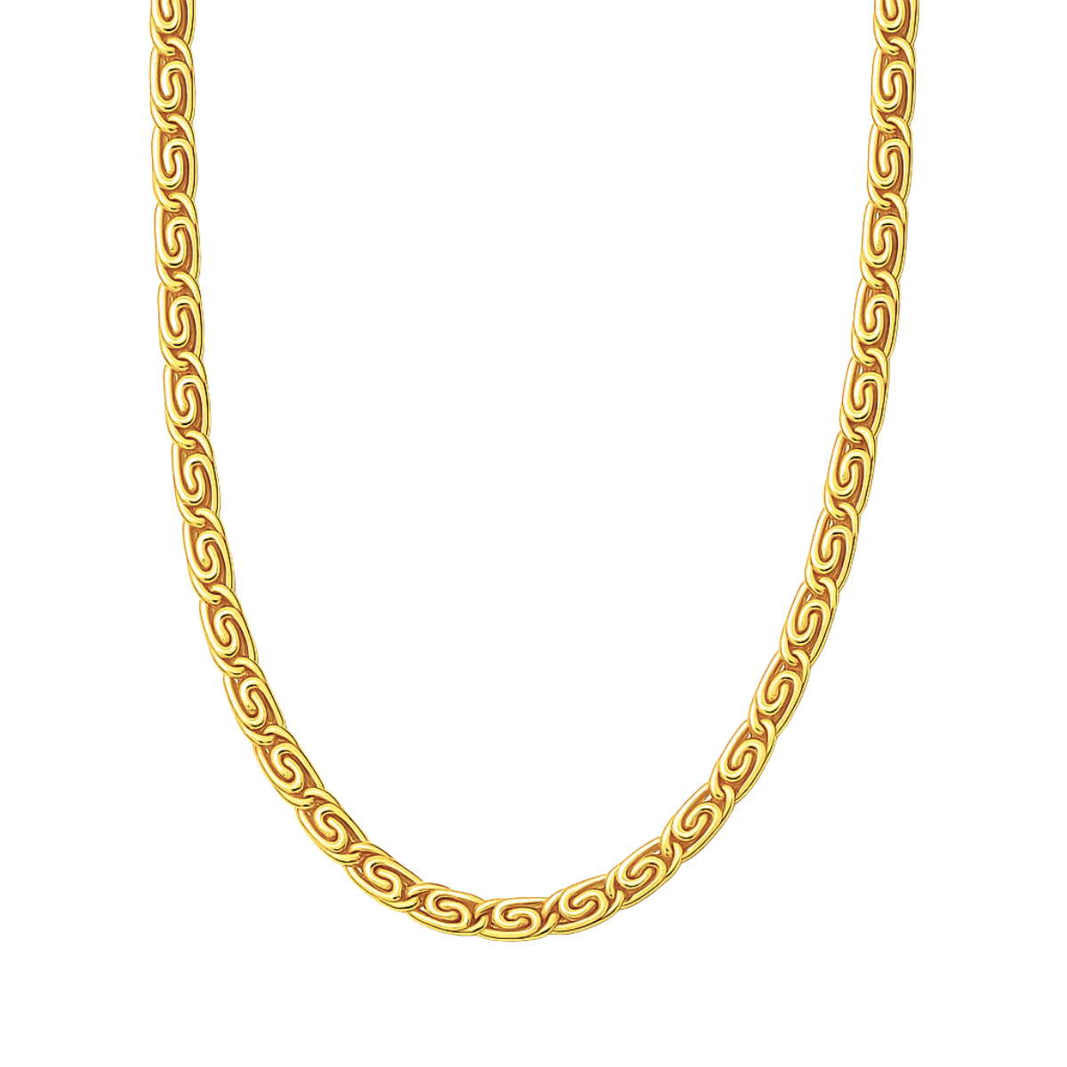 Ornella Snail Chain Choker Necklace