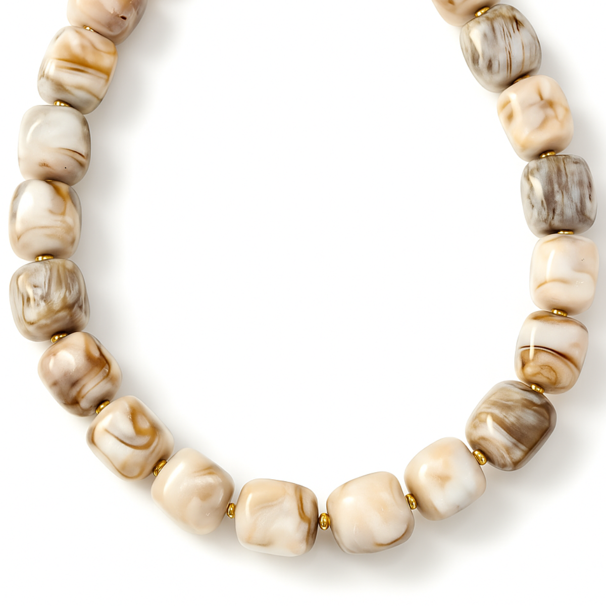 Uma Oversized Beaded Necklace