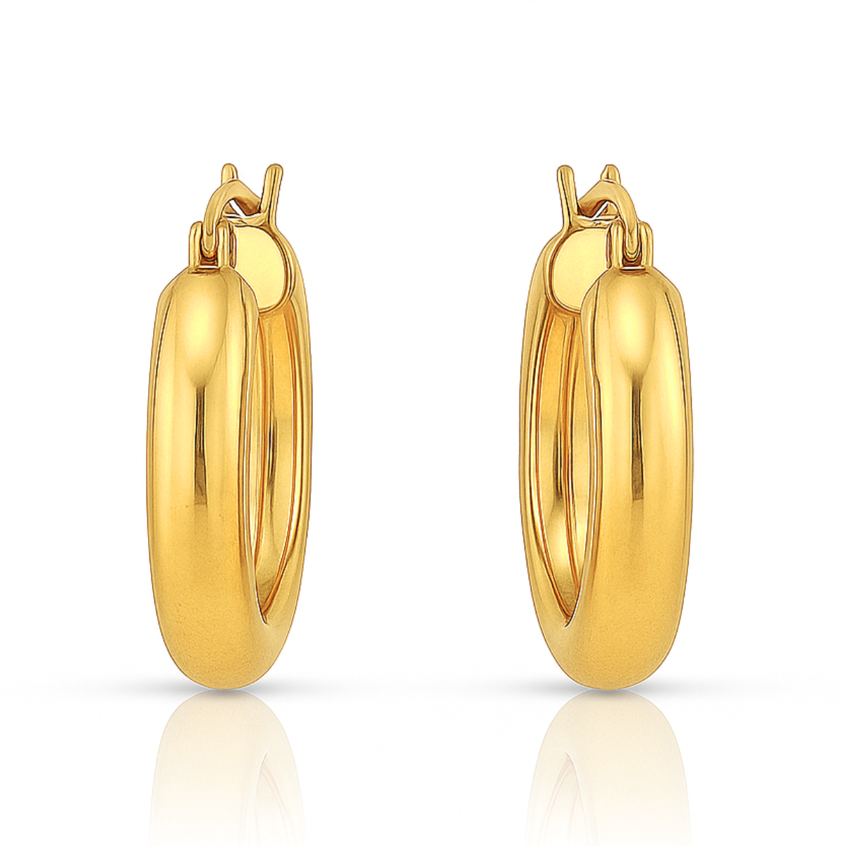 Zelda Medium Hoop Earring