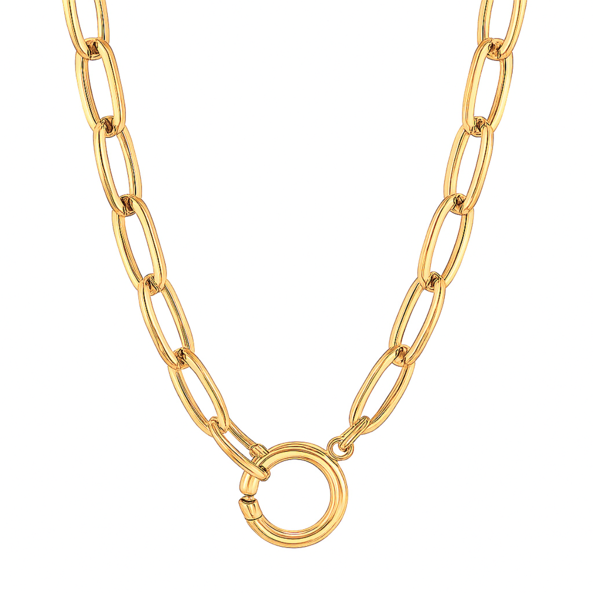 Lyla Sailor Clasp Chain Necklace