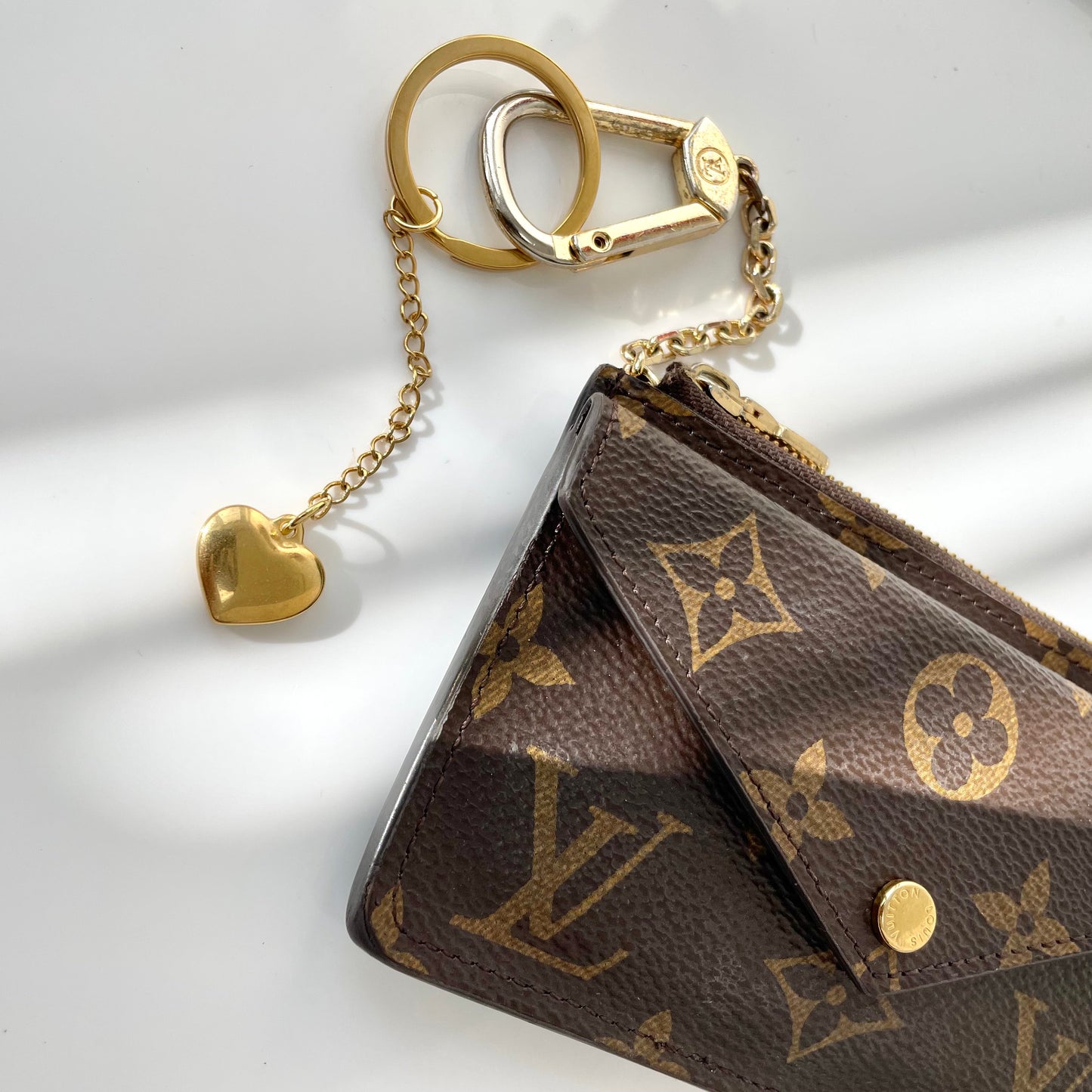 Heart Charm Keychain