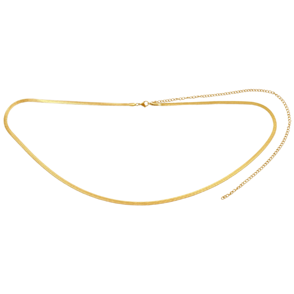Nic Herringbone Waist Chain