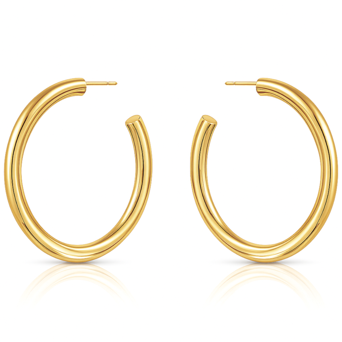 Flora Large Hoop Earring