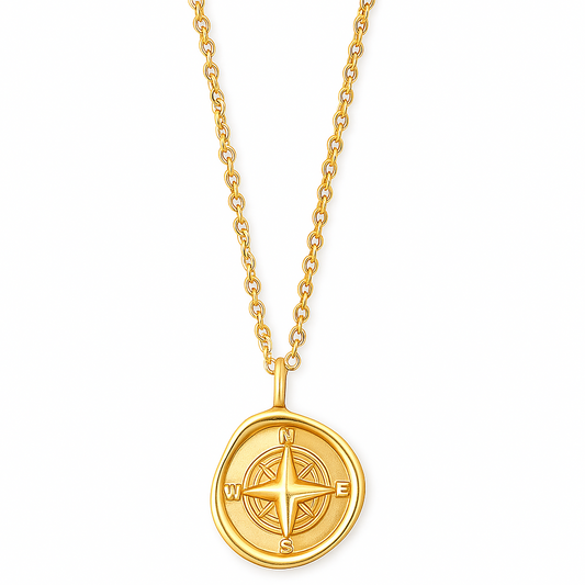 Aerin Compass Pendant Necklace