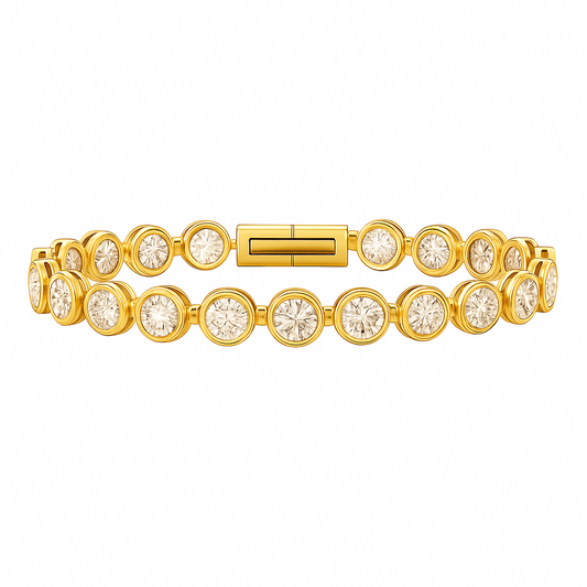 Caella Bezel Tennis Bracelet