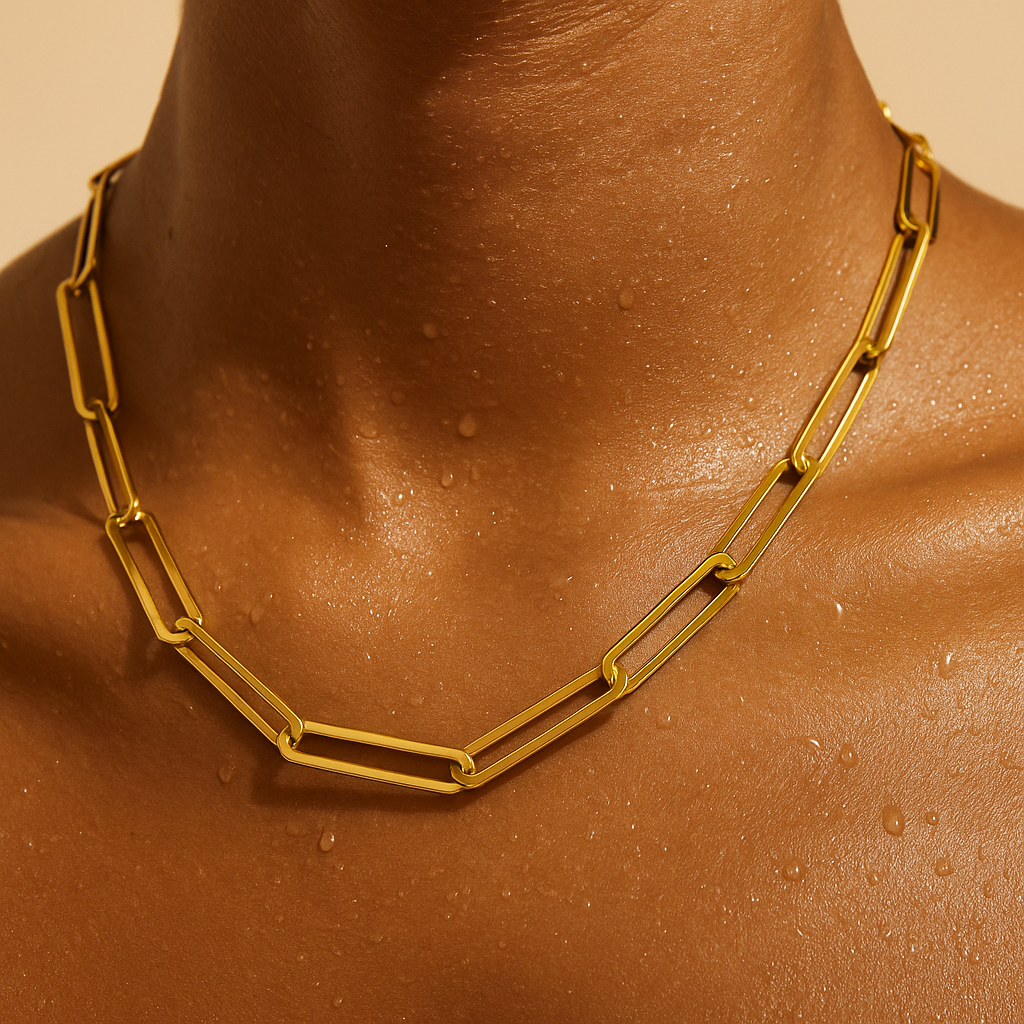 Lainey Paperclip Chain Necklace