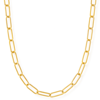 Jayden Paper Clip Chain Necklace