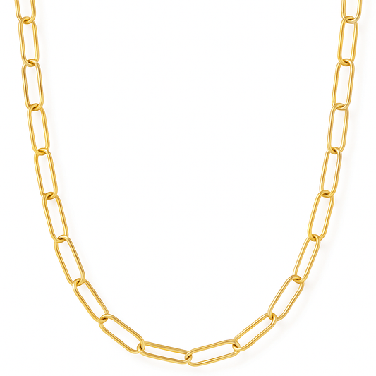 Jayden Paper Clip Chain Necklace