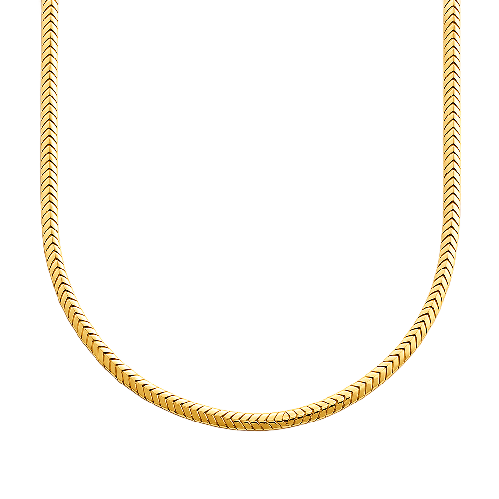 Lyra Snake Chain Choker Necklace