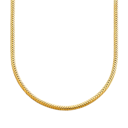 Lyra Snake Chain Choker Necklace