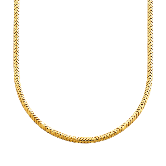 Lyra Snake Chain Choker Necklace