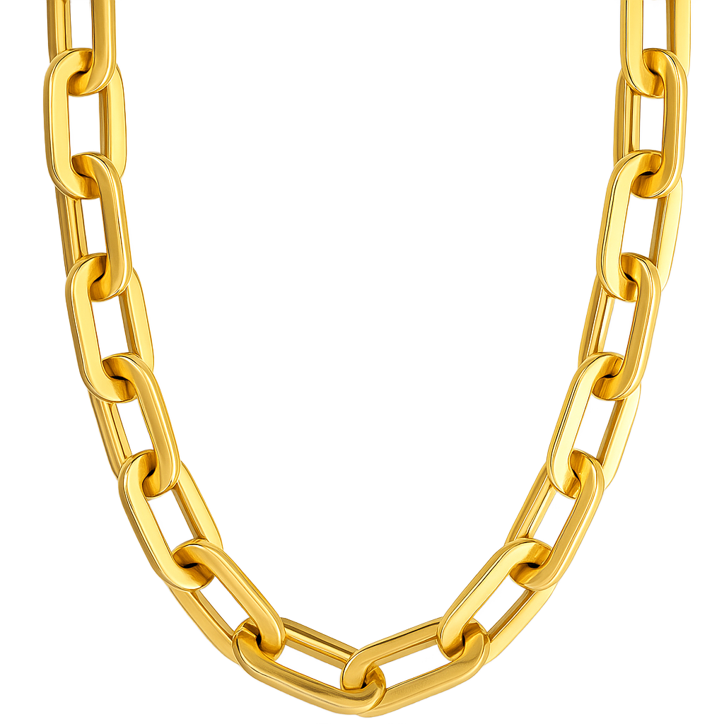 Gage Oversized Link Necklace
