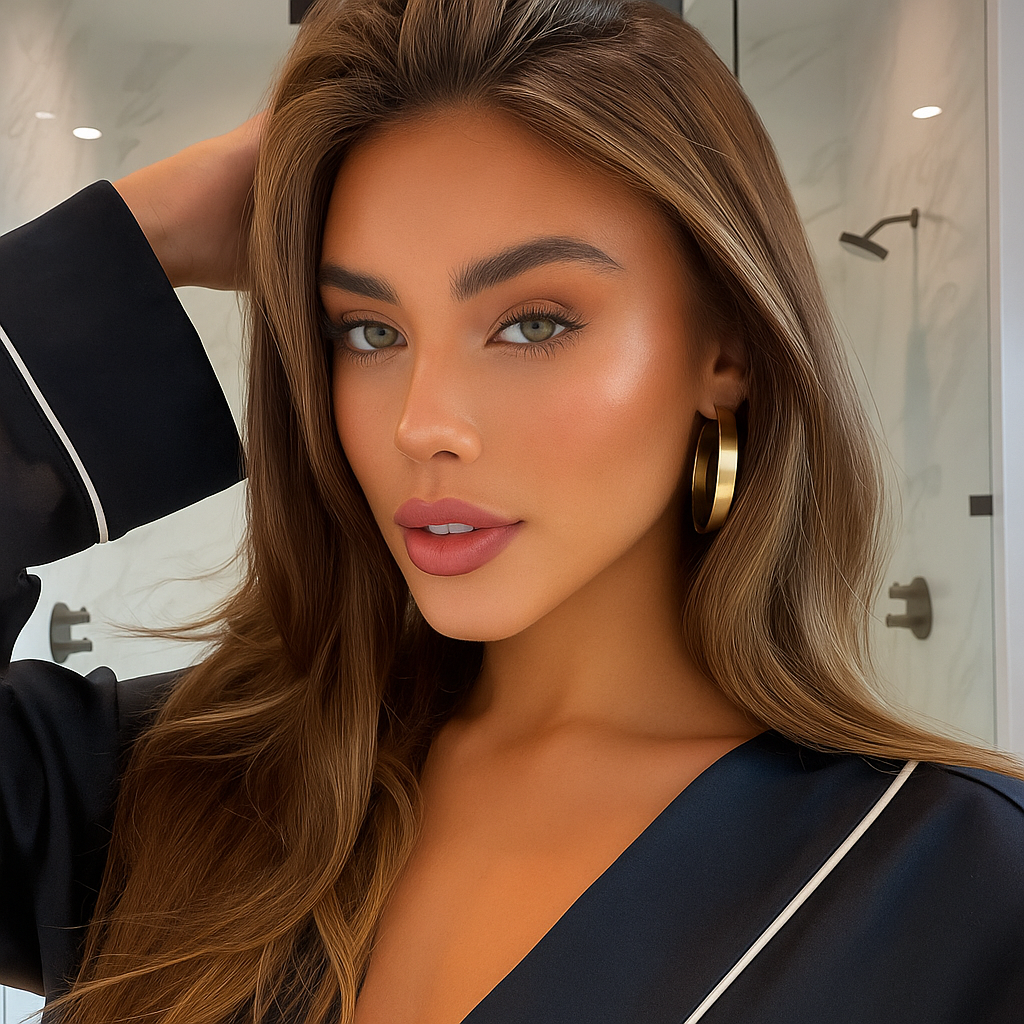 Perry Large Hoop Earring