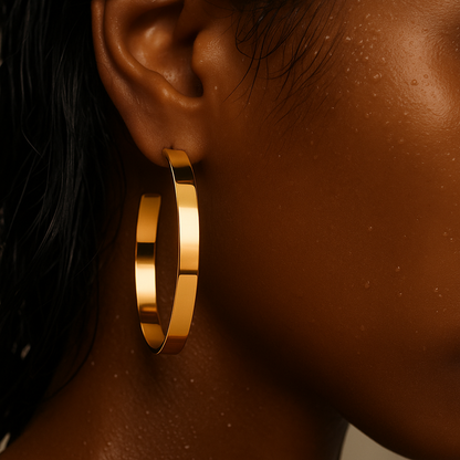 Perry Large Hoop Earring