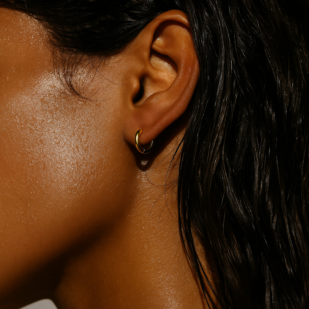 Erin Huggie Hoop Earring