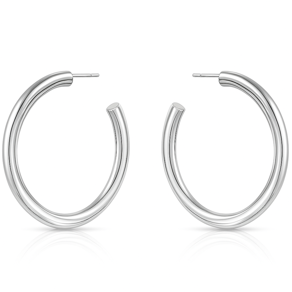 Flora Large Hoop Earring