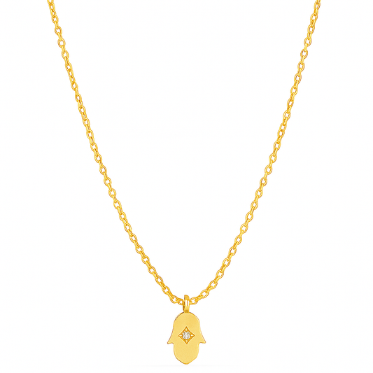 Hamsa Pendant Necklace