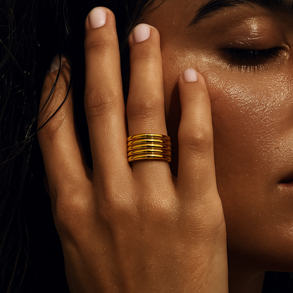Miles Layered ring