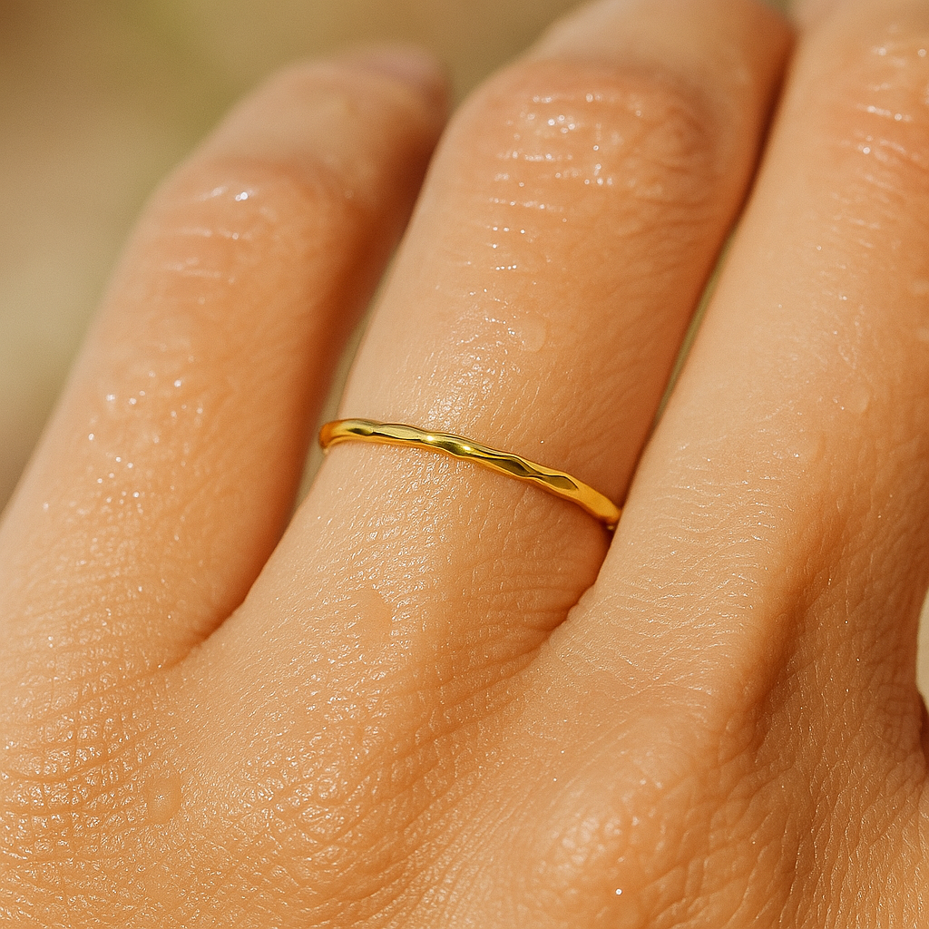 Chandler Hammered Ring